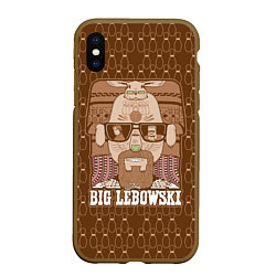 Чехол iPhone XS Max матовый The Big Lebowski