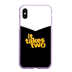 Чехол iPhone XS Max матовый It takes two Logo Z