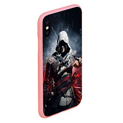 Чехол iPhone XS Max матовый Assassins Creed 4: Black Flag, цвет: 3D-баблгам — фото 2