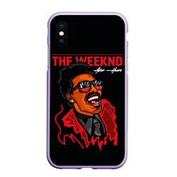 Чехол iPhone XS Max матовый The Weeknd - After Hours