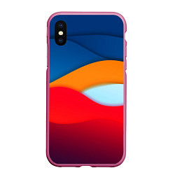 Чехол iPhone XS Max матовый Палитра Цвета