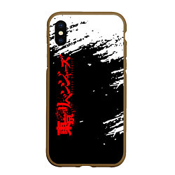 Чехол iPhone XS Max матовый TOKYO REVENGERS