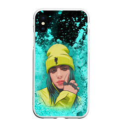 Чехол iPhone XS Max матовый BILLIE EILISH БИЛЛИ АЙЛИШ Z