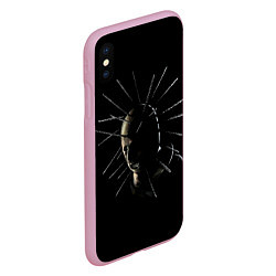 Чехол iPhone XS Max матовый Craig Jones, цвет: 3D-розовый — фото 2
