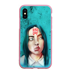 Чехол iPhone XS Max матовый BAD GUY BILLIE EILISH Z