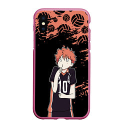 Чехол iPhone XS Max матовый ХИНАТА HINATA