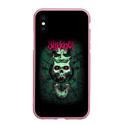 Чехол iPhone XS Max матовый SLIPKNOT