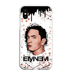 Чехол iPhone XS Max матовый EMINEM ЭМИНЕМ Z