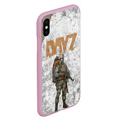 Чехол iPhone XS Max матовый DAYZ ДЕЙЗИ Z, цвет: 3D-розовый — фото 2