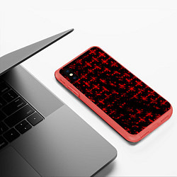 Чехол iPhone XS Max матовый FAR CRY 5 СЕКТАНТЫ ГРЕШНИК, цвет: 3D-красный — фото 2