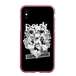 Чехол iPhone XS Max матовый Baby Metal Negative