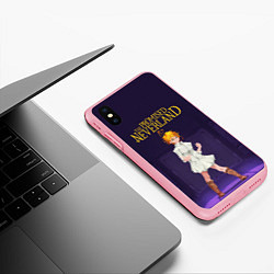 Чехол iPhone XS Max матовый Эмма Обещанный Неверленд Z, цвет: 3D-баблгам — фото 2