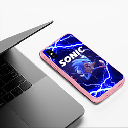 Чехол iPhone XS Max матовый SONIC СОНИК Z, цвет: 3D-баблгам — фото 2