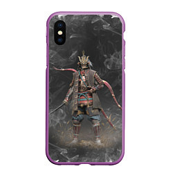 Чехол iPhone XS Max матовый Warrior Sekiro shadows die twice Z