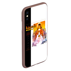 Чехол iPhone XS Max матовый Labyrinth - David Bowie, цвет: 3D-коричневый — фото 2
