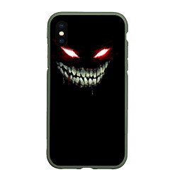 Чехол iPhone XS Max матовый Disturbed zxc принт