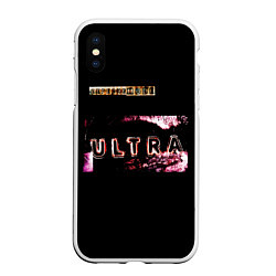 Чехол iPhone XS Max матовый Ultra - Depeche Mode, цвет: 3D-белый