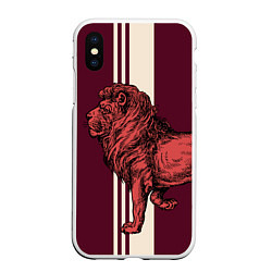 Чехол iPhone XS Max матовый Король Лев Lion King