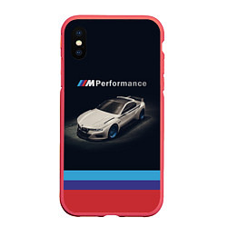 Чехол iPhone XS Max матовый BMW CLS 3 0 PERFORMANCE