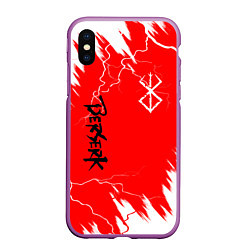 Чехол iPhone XS Max матовый BERSERK logo