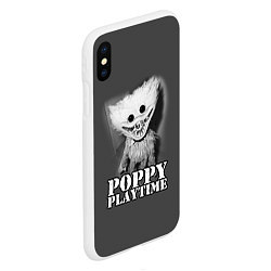 Чехол iPhone XS Max матовый Poppy Playtime, цвет: 3D-белый — фото 2