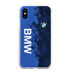 Чехол iPhone XS Max матовый BMW Бэха