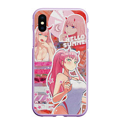 Чехол iPhone XS Max матовый Zero Two Neit