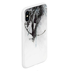 Чехол iPhone XS Max матовый The Hunting Party - Linkin Park, цвет: 3D-белый — фото 2