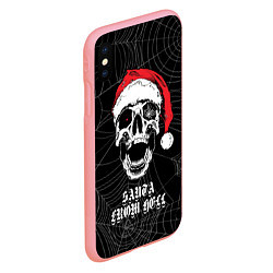 Чехол iPhone XS Max матовый Santa Сlaus from hell, цвет: 3D-баблгам — фото 2