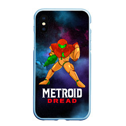 Чехол iPhone XS Max матовый Varia Suit 2D Metroid