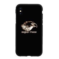 Чехол iPhone XS Max матовый Eagles mood