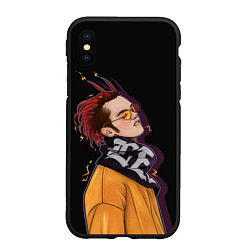 Чехол iPhone XS Max матовый Gone Fludd on style, цвет: 3D-черный