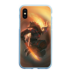 Чехол iPhone XS Max матовый DOTA 2 ДЖАГЕРНАУТ