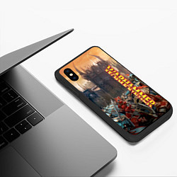 Чехол iPhone XS Max матовый Ваха Осада, цвет: 3D-черный — фото 2