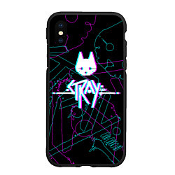 Чехол iPhone XS Max матовый Stray: Tramp