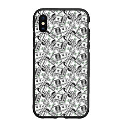 Чехол iPhone XS Max матовый Миллионер Millionaire, цвет: 3D-черный
