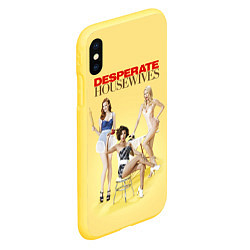 Чехол iPhone XS Max матовый Desperate Housewives - sexy, цвет: 3D-желтый — фото 2