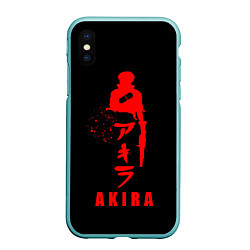 Чехол iPhone XS Max матовый Shoutarou Kaneda - Akira, цвет: 3D-мятный