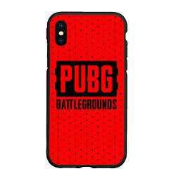 Чехол iPhone XS Max матовый PUBG: BATTLEGROUNDS - Графика