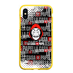 Чехол iPhone XS Max матовый La Casa de Papel токио