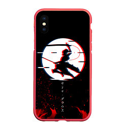 Чехол iPhone XS Max матовый Attack on Titan Sasha