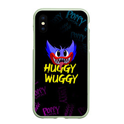 Чехол iPhone XS Max матовый HUGGY WUGGY PATTERN