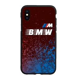 Чехол iPhone XS Max матовый БМВ BMW - Краски