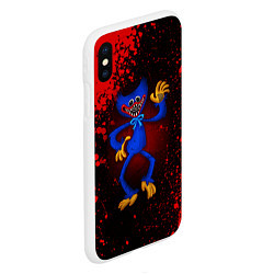 Чехол iPhone XS Max матовый ПОППИ ПЛЕЙТАЙМ HAGGY WAGGY, цвет: 3D-белый — фото 2