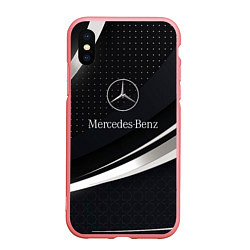 Чехол iPhone XS Max матовый Mercedes-Benz Sport