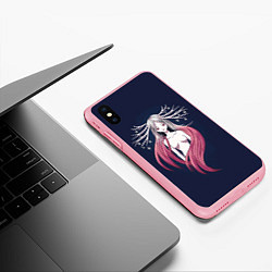 Чехол iPhone XS Max матовый Дух леса Дух природы, цвет: 3D-баблгам — фото 2