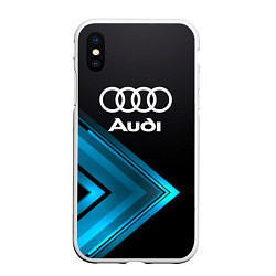 Чехол iPhone XS Max матовый Audi Sport