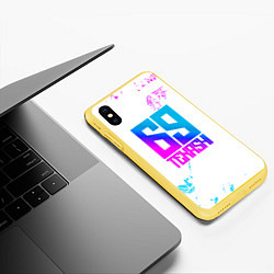 Чехол iPhone XS Max матовый Tekashi Six Nine 6ix9ine, цвет: 3D-желтый — фото 2