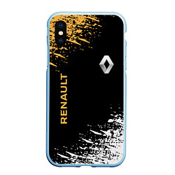 Чехол iPhone XS Max матовый Renault Auto