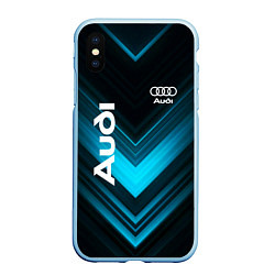 Чехол iPhone XS Max матовый Audi sport auto